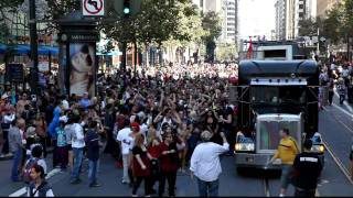 Opel/OT Float during the San Francisco LovEvolution parade