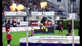 #slowmo 250fps | High Jump | Golden Spike | Ostrava 13.6.18 | @ZlataTretra