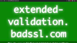 TLS Certificates Types - Extended Validation Certificate vs Domain Validated Certificate