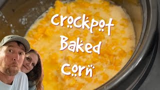 Crockpot baked corn #food #cooking #recipe