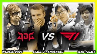 FAKER vs RULER (Worlds 2023 CoStreams | Knockout Stage - Semifinals 2 | JDG vs T1)