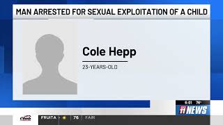 Grand Junction man arrested for allegedly sending “sexually explicit material” of a child, police...