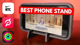 BEST PHONE STAND FOR WORKING OUT - APPLE FITNESS PLUS, PELOTON APP (Elevation Lab GoStand Review)
