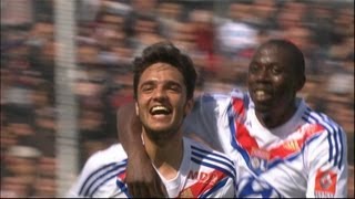 Coup-franc énorme Clément GRENIER (76') - OGC Nice - Olympique Lyonnais (1-1) / 2012-13