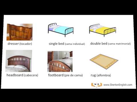 Vocabulario Inglés - El Dormitorio (The Bedroom) - Comodo En Ingles ... Vocabulario Inglés - El Dormitorio (The Bedroom) - Comodo En Ingles ...