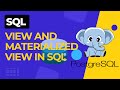 Understanding Views and Materialized Views in SQL: Simple Examples for Beginners