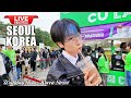 Seoul Live 🇰🇷 Korean Festival | Lotte World Coffee Festival | Korean food Street Walking tour