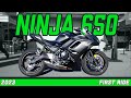 2023 Kawasaki Ninja 650 - First Ride