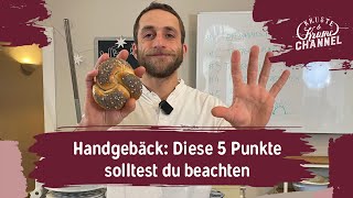 Handgebäck: 5 Punkte für perfektes Handgebäck zu Hause