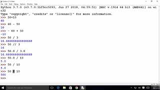 Basic Math, Mathematical Operators and Python Expressions | python tutorials