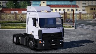 MAZ 544008 v2.0 + Interior v1.12.1 ETS2 Mod