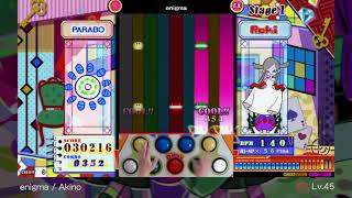 [pop'n music 解明リドルズ] enigma EX (Lv.45)