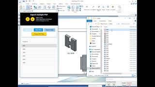 Solid Edge Macro - Export multiple PDFs