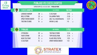 🔴LIVE: Punjab vs Excelsior'20 | KNCB Topklasse Round 12 | Royal Dutch Cricket | 03-07-2021