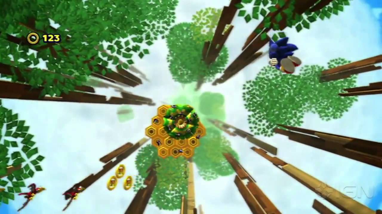 Sonic Lost World Gameplay 3DS/Wii U - YouTube