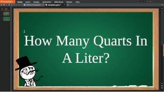 ✅ How Many Quarts In A Liter