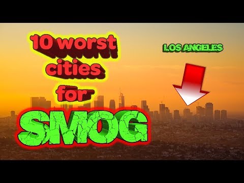 Which city has worst air quality?