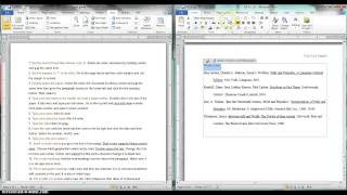 How to format a MLA report