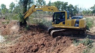 รีวิว komatsu pc160-8 Lc ทำงานชั่งโมง 1700บาท ต่อชั่วโมง Excavator 1 กุมภาพันธ์ ค.ศ. 2019