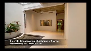 Emerald Conservation Shophouse 2 Storeys - The Amazing Houses of Isabel Redrup - Call Sue 96855190