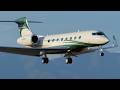 VAN NUYS AIRPORT PRIVATE JETS | Plane landing and takeoff video