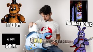 Five Nights At Freddy's sounds on guitar
