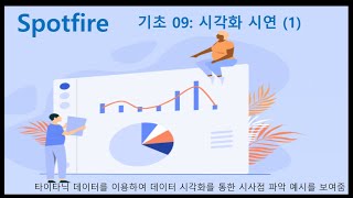 Spotfire 기초 09 시각화 시연 1