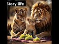 little lion eating grapes littlelion shorts_video animals facts