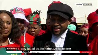 EFF's Dr Ndlozi visits family of slain 5-year-old in Soshanguve