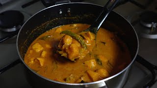 ചേന തീയൽ - Kerala Style Chena Theeyal Recipe in Malayalam