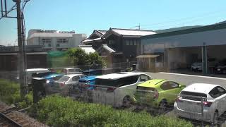 【車窓：菜畑→一分】 近鉄生駒線代走 近鉄8810系