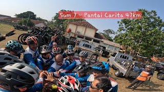 Sum 7 - Carita jarak tempuh 47km