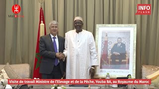 VISITE DU MINISTRE YOUBA BA AU ROYAUME DU MAROC