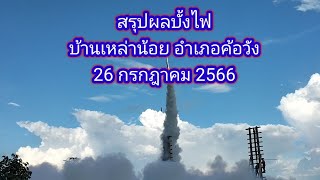 สรุปผลบั้งไฟ (บางบั้ง) บ้านเหล่าน้อย อำเภอค้อวัง (26 กรกฎาคม 2566)