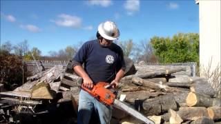 Starting And Running Vintage Husqvarna 288xp Lite After 15 Years In The Shed