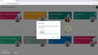 Google Classroom Training for Students #1 Logging in and Adding Classes