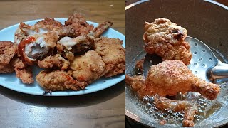 KFC স্টাইলে চিকেন ফ্রাই রেসিপি। chicken fry recipe KFC. -#Ammu's Recipes#cooking #youtube #chicken.