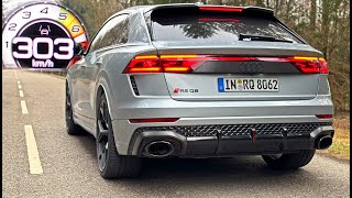 2025 AUDI RSQ8 PERFORMANCE // 0-100 100-200 SOUND TOP SPEED \u0026 POV