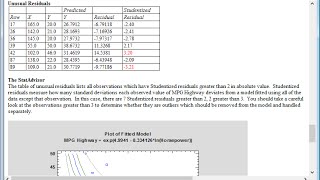 Using the StatLog