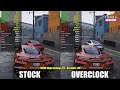 rtx 3060 stock vs overclock test in 8 games in 2024