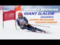 Federica Brignone Skiing Giant Slalom Sequence by Alpine Ski racing Coach's Corner Training Zermatt