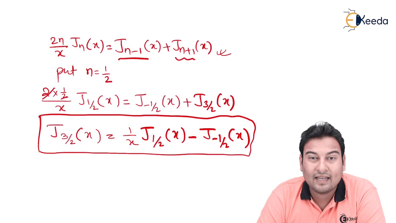 Bessel Function Problem 4 - Bessel Function - Engineering Mathematics 3 ...