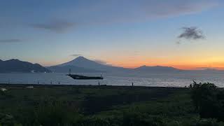 今の富士山 2023.8.27 AM4:50