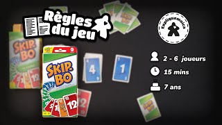 🎴 SKIP BO 🎴 règle du jeu par #mattel #expliquemoica