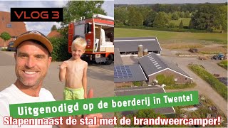 VLOG 3 - KANOTOCHT BIJ ZONSOPKOMST - IK VERTREK MET DE BRANDWEERCAMPER NAAR EEN BOERDERIJ IN TWENTE!