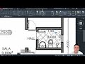 aula de planta baixa no autocad para iniciantes