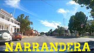 Narrandera Main Street and town centre NSW Town Australia 2021