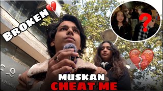 MUSKAN Cheat Me 🥺💔||  ये गलत हुआ🥺💔 || ​⁠​⁠@AJboy.0