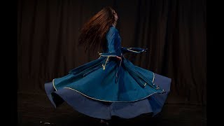 Dance with God by Khatoon Fallah- # whirlingdancer#persiandancer#سماع