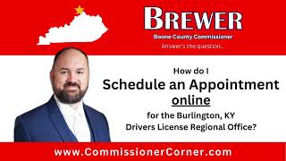 Get through your next Kentucky DMV trip quickly and easily! Commissioner Brewer Shows You How